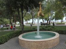 Baku Boulevard фонтан кран